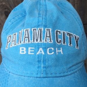 Sunsations Panama City Beach Hat Strap Back Used
